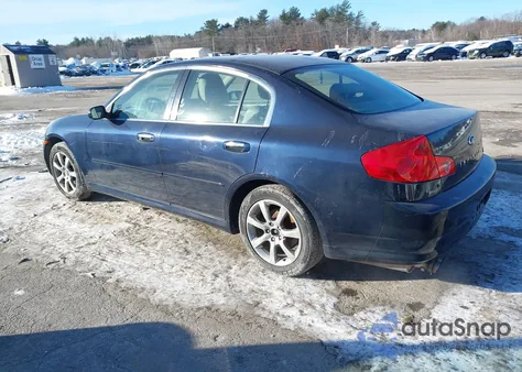 2005 Infiniti G35X z USA, uszkodzony, nr VIN JNKCV51F75M310109